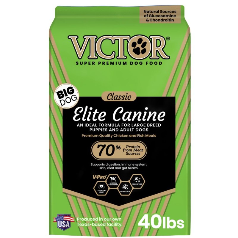 Victor Classic Dry Dog Food High Protein Nutrition For Large Breed P