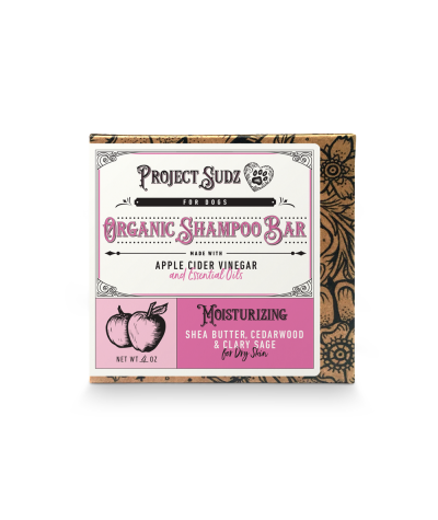 Project Sudz Organic Dog Shampoo Bar - Moisturizing Cedarwood