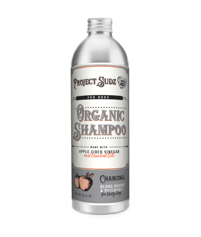 Project Sudz Organic Dog Shampoo - Patchouli Charcoal