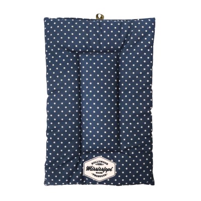 Mississippi Made Snoozepad Dog Crate Mat - Mini Star Navy