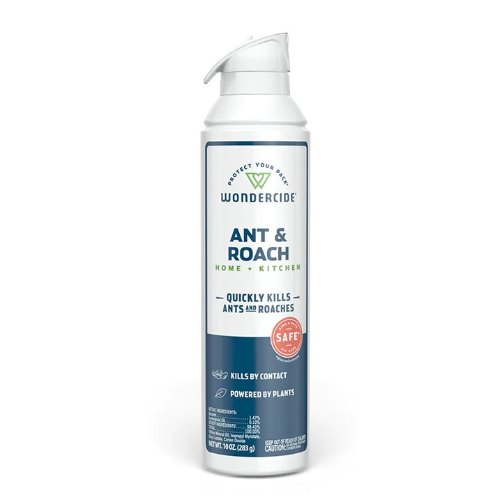 Wondercide - Ant & Roach for Home + Kitchen Spray - Pet Safe & Plant Based with Essential Oil