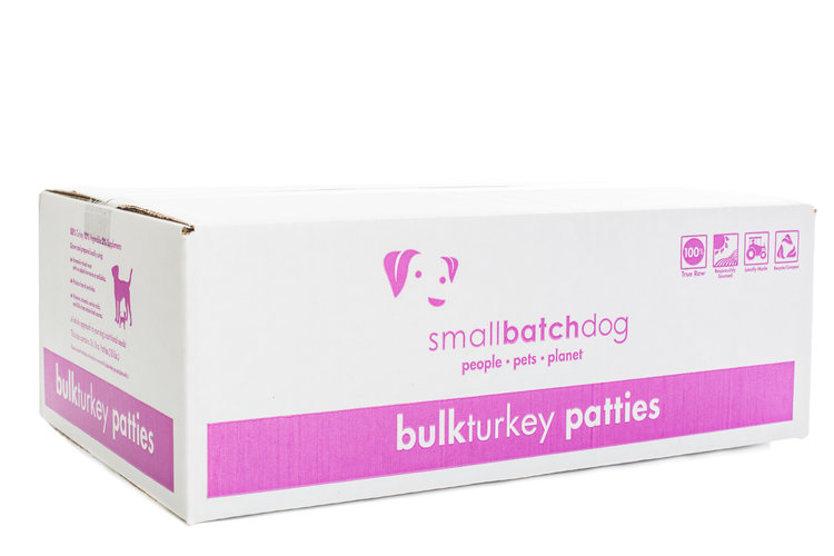 Small Batch Frozen Dog Food - Turkey