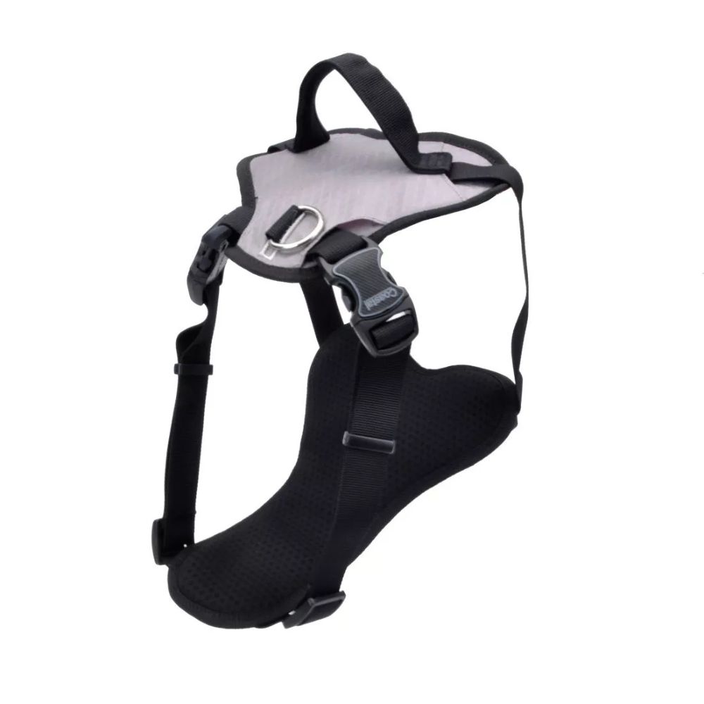 Coastal Inspire Adjustable Dog Harness - Padded Comfort with Control Handle & Secure Fit - Grey