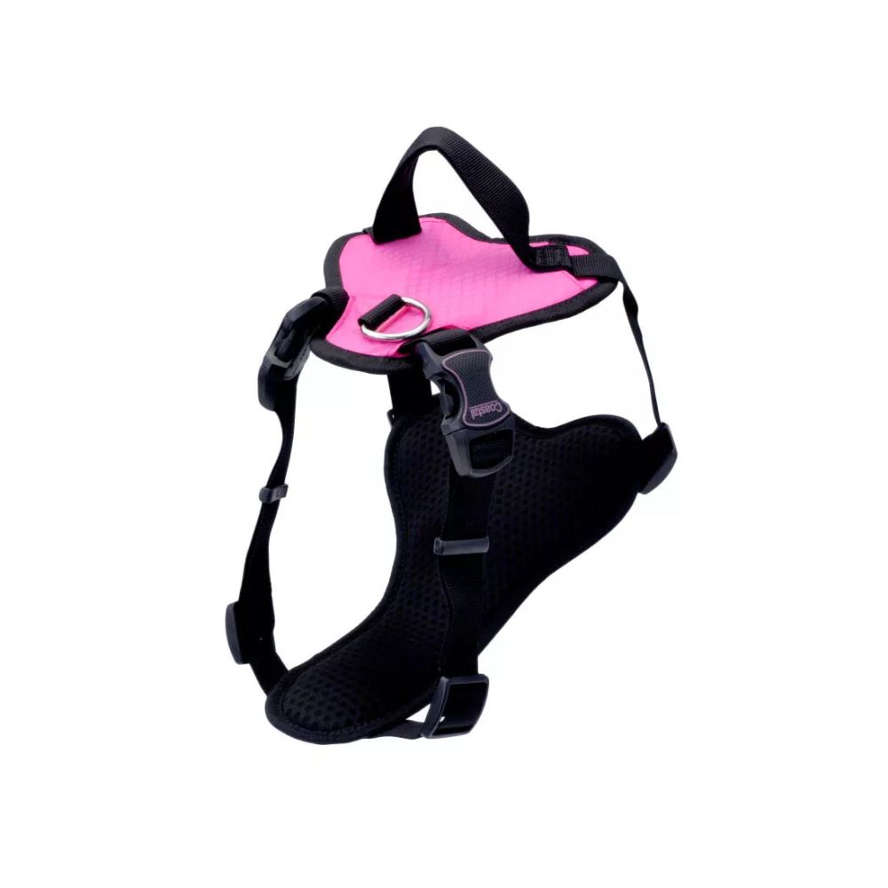 Coastal Inspire Adjustable Dog Harness - Padded Comfort with Control Handle & Secure Fit - Pink