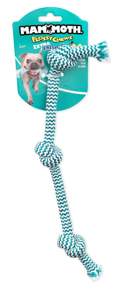 Mammoth - Rope Dog Toy - Extra Fresh 3 Knot