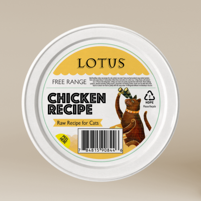 Lotus - Frozen Cat Food - Free Range Chicken