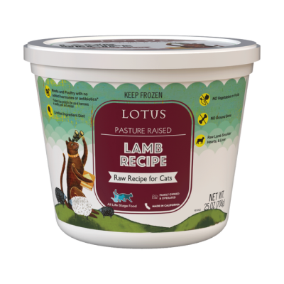 Lotus - Frozen Cat Food -  Lamb