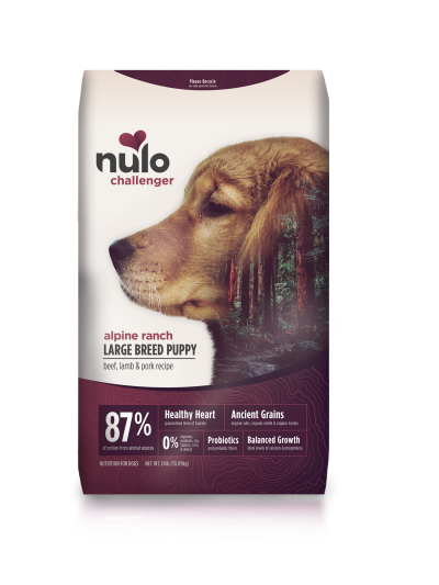 Nulo - Large Breed Puppy Food - Alpine Ranch Beef,  Lamb,  & Pork