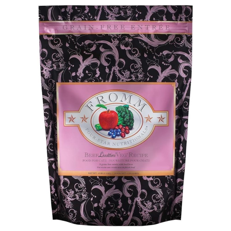 Fromm Four-Star Dry Cat Food - Beef Liváttini Veg® Recipe