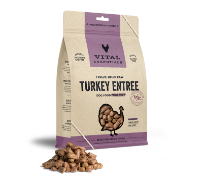 Vital Essentials - Dog Food - Freeze Dried Turkey Mini Nibs