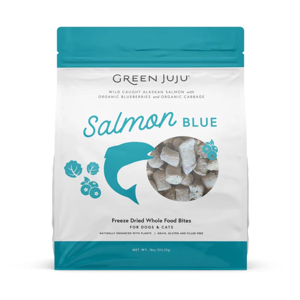 Green Juju Freeze Dried Whole Food Bites - Salmon