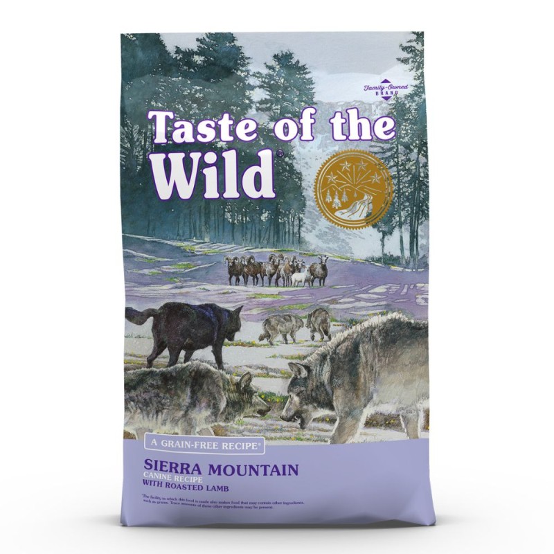Taste of the Wild Dry Dog Food - Sierra Mountain with Roasted Lamb