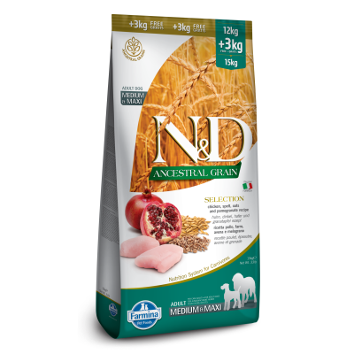 Farmina - Dry Dog Food - Selection Chicken Med/Maxi Adult