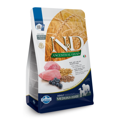 Farmina - Dry Dog Food - Lamb & Blueberry Med/Maxi Adult