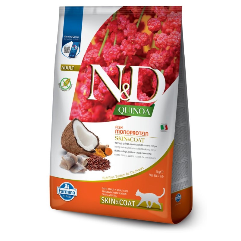 - Dry Cat Food - Skin & Coat Herring