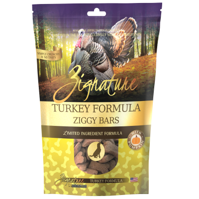 Zignature Dog Treats - Turkey Ziggy Bars