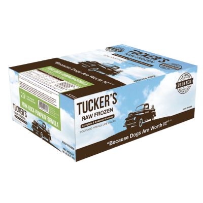 Tucker's Frozen Dog Food - Pork, Duck, & Pumpkin