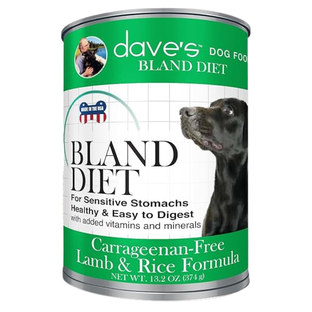 Dave's Wet Dog Food - Restricted Bland Diet Lamb & Rice Formula-Case Of 12