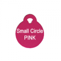 VIP Customizable Pet ID Tag - Pink Circle