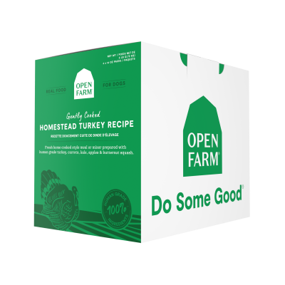Open Farm Frozen Dog Food - Gently Cooked Homestead Turkey