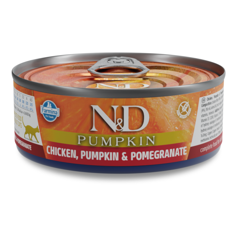 Farmina N&d Pumpkin Wet Cat Food Chicken & Pomegranate Case Of 24 |