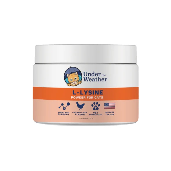 Under the Weather Cat Supplement - L-lysine Powder