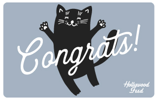 Hollywood Feed eGift Card-Congrats Cat