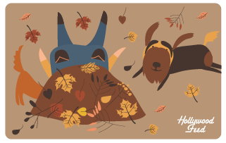 Hollywood Feed eGift Card-Fall Leaves