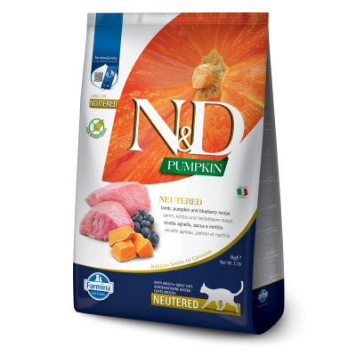 - Dry Cat Food - Lamb,  Pumpkin,  & Blueberry Neutered Cat