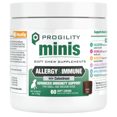 Progility Small Dog Chew - Allergy Relief-60 Count