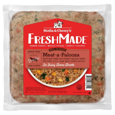 Stella & Chewy's - Frozen Dog Food - Freshmade Meat-a-Palooza