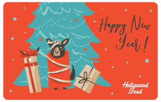 Hollywood Feed eGift Card-Happy New Year Tree