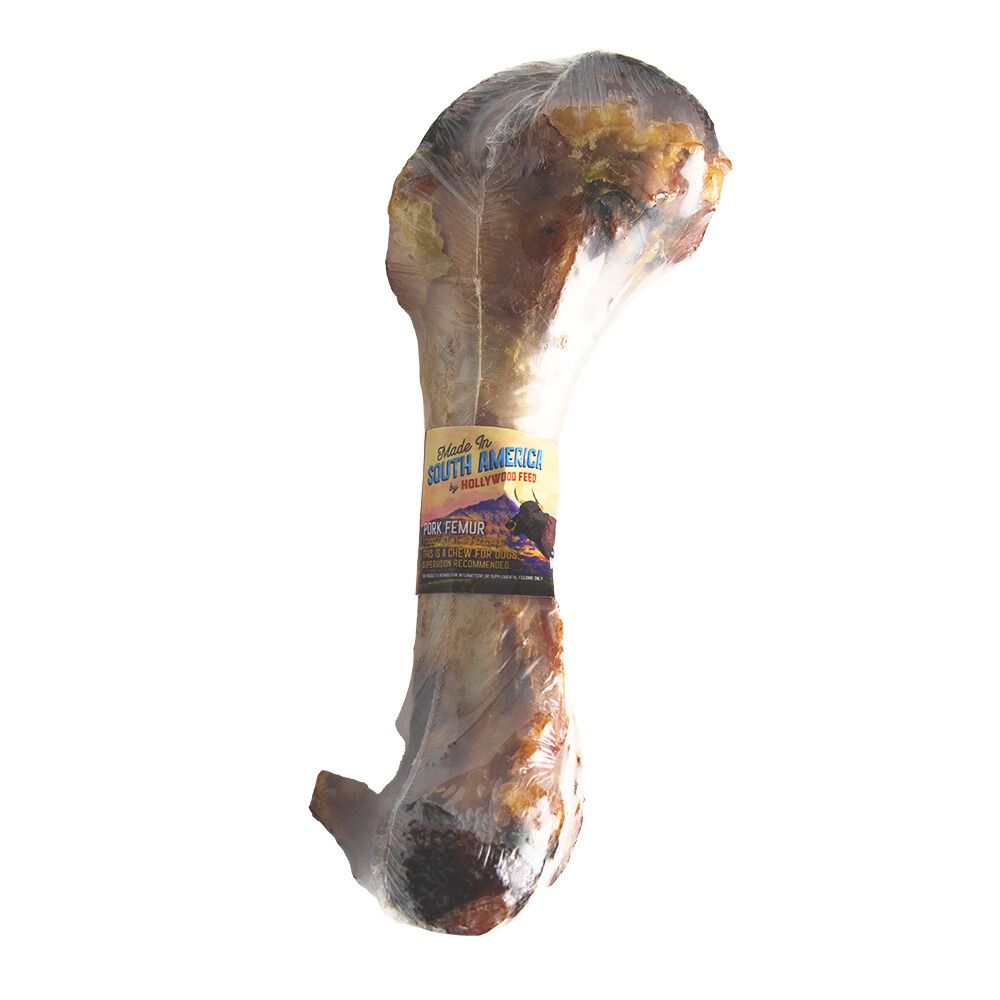 Premium Natural Dog Chew - Single Ingredient Pork Femur