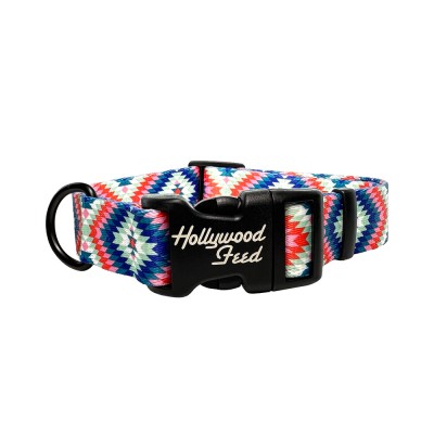 Ohio Made Dog Collar - Southwest Pink
