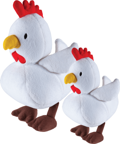 Emerald Pet Plush Dog Toy - Chicky-Large