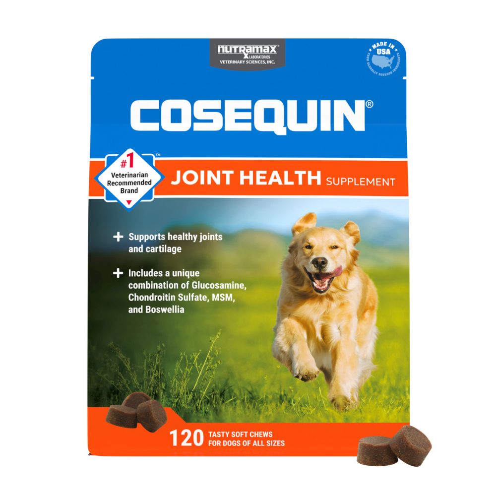 COSEQUIN Dog Hip & Joint - Soft Chews-120 count
