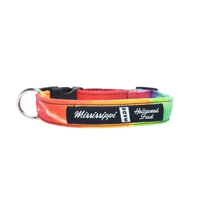 Mississippi Made Dog Collar - Tie Dye