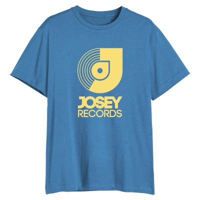 Josey Tee/Bug Logo Yellow On Turquoise@Small