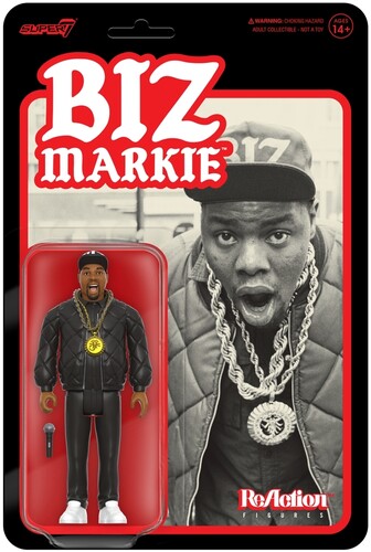 Super 7/Biz Markie Reaction Figure