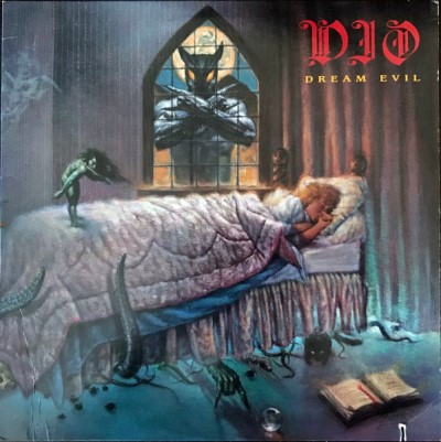 Dio/Dream Evil@Warner Bros., 1987. Very Good@(Specialty pressing.)