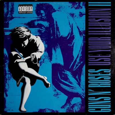 Guns N' Roses/Use Your Illusion II@Geffen, 1991. Very Good+@(2LP. In original shrink w/ hype sticker.)