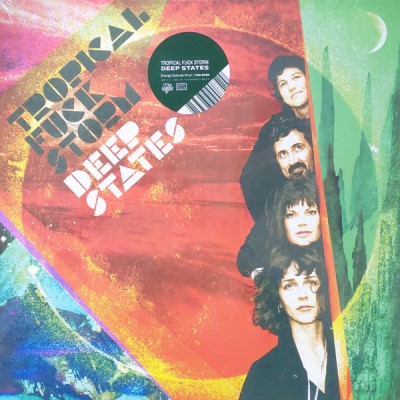 Tropical Fuck Storm/Deep States@Joyful Noise Recordings, 2021. Very good+.@(Orange vinyl.)