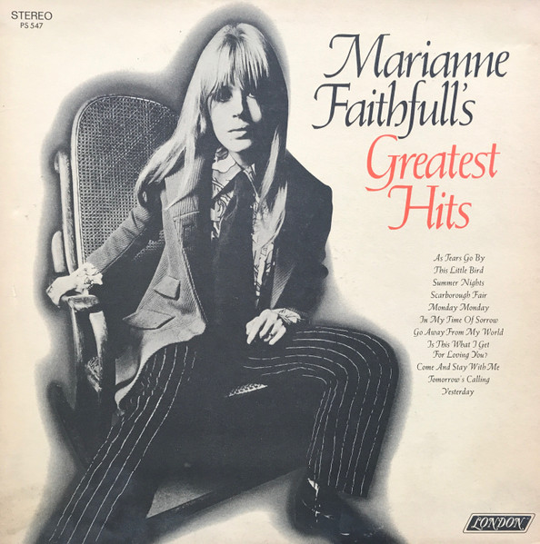 Marianne Faithfull/Marianne Faithfull's Greatest Hits@London, 1969