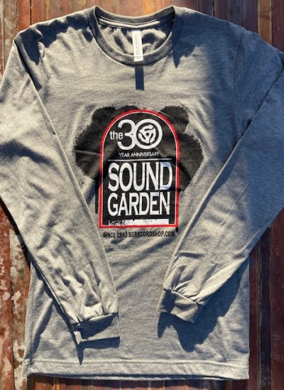 30th Anniversary Long Sleeve Tee/Red/Black/Grey@2XL