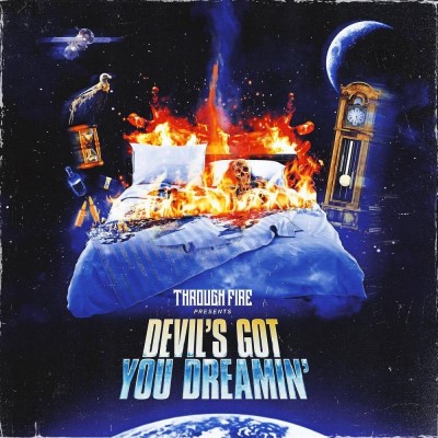 Through Fire/Devil's Got You Dreamin' (Neon Magenta/Black & White Splatter Vinyl)@Indie Exclusive@LP w/Digital Download