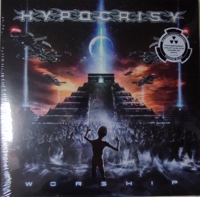 Hypocrisy/Worship@Nuclear Blast, 2021. Very Good+@(2LP, Gatefold. Violet Marbled vinyl.)