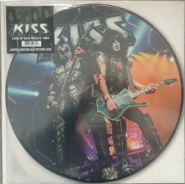 Kiss/Live Sao Paulo 1994 Picture Disc@Evolution, 2021. Very Good+@(2LP. Picture Discs. Unofficial Release.)