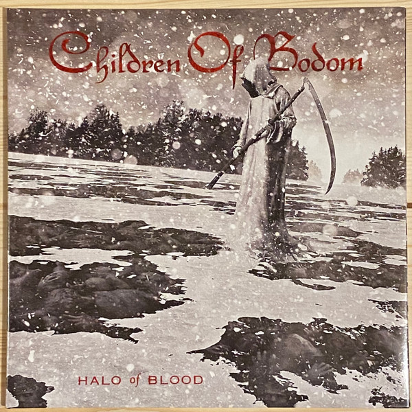 Children Of Bodom/Halo Of Blood (Silver)@Nuclear Blast, 2013. Very good +@Silver vinyl.
