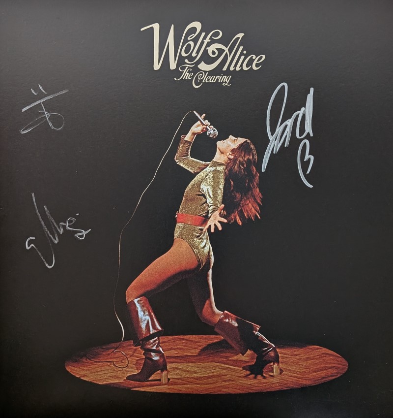 *Signed* Wolf Alice/Clearing