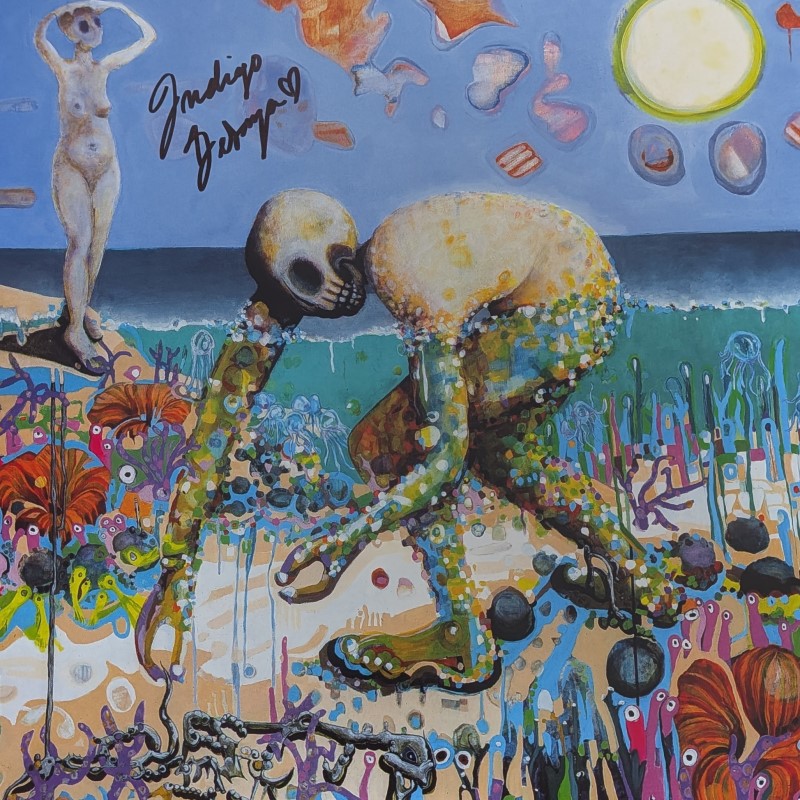 *SIGNED* Indigo De Souza/Precipice (Eco-Mix Blue Vinyl w/ Signed Insert